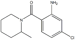 5-chloro-2-[(2-methylpiperidin-1-yl)carbonyl]aniline Struktur