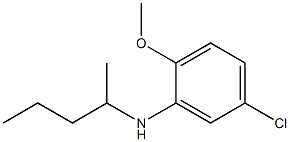  5-chloro-2-methoxy-N-(pentan-2-yl)aniline