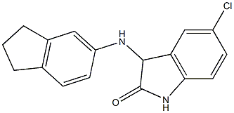 5-chloro-3-(2,3-dihydro-1H-inden-5-ylamino)-2,3-dihydro-1H-indol-2-one
