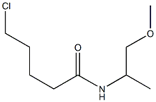 5-chloro-N-(1-methoxypropan-2-yl)pentanamide,,结构式