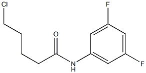 5-chloro-N-(3,5-difluorophenyl)pentanamide Structure