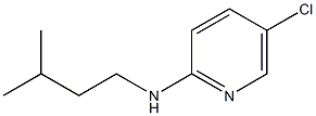 5-chloro-N-(3-methylbutyl)pyridin-2-amine 化学構造式