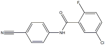 5-chloro-N-(4-cyanophenyl)-2-fluorobenzamide|