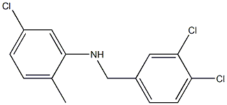  5-chloro-N-[(3,4-dichlorophenyl)methyl]-2-methylaniline