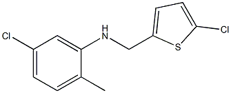 5-chloro-N-[(5-chlorothiophen-2-yl)methyl]-2-methylaniline