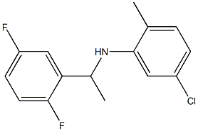 5-chloro-N-[1-(2,5-difluorophenyl)ethyl]-2-methylaniline