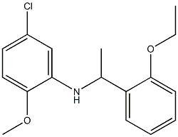 5-chloro-N-[1-(2-ethoxyphenyl)ethyl]-2-methoxyaniline