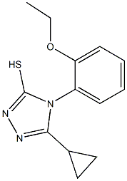 5-cyclopropyl-4-(2-ethoxyphenyl)-4H-1,2,4-triazole-3-thiol
