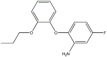 5-fluoro-2-(2-propoxyphenoxy)aniline