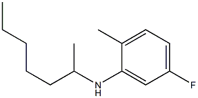 5-fluoro-N-(heptan-2-yl)-2-methylaniline