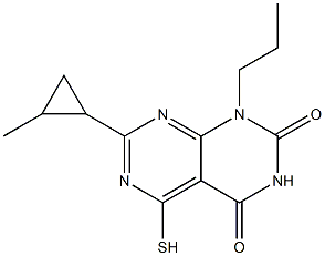 5-mercapto-7-(2-methylcyclopropyl)-1-propylpyrimido[4,5-d]pyrimidine-2,4(1H,3H)-dione