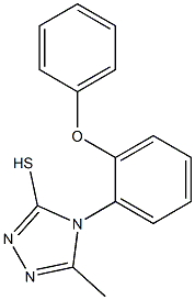  5-methyl-4-(2-phenoxyphenyl)-4H-1,2,4-triazole-3-thiol