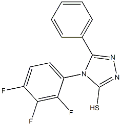 5-phenyl-4-(2,3,4-trifluorophenyl)-4H-1,2,4-triazole-3-thiol