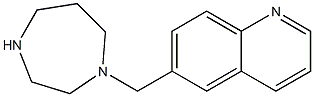 6-(1,4-diazepan-1-ylmethyl)quinoline Structure