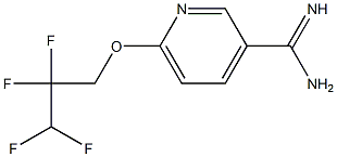6-(2,2,3,3-tetrafluoropropoxy)pyridine-3-carboximidamide 化学構造式