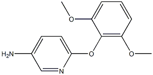  6-(2,6-dimethoxyphenoxy)pyridin-3-amine