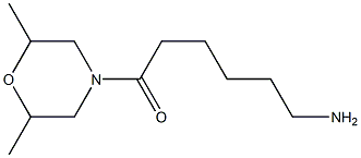  6-(2,6-dimethylmorpholin-4-yl)-6-oxohexan-1-amine