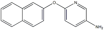 6-(2-naphthyloxy)pyridin-3-amine Structure