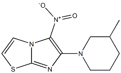 6-(3-methylpiperidin-1-yl)-5-nitroimidazo[2,1-b][1,3]thiazole|