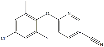 6-(4-chloro-2,6-dimethylphenoxy)pyridine-3-carbonitrile