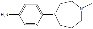  6-(4-methyl-1,4-diazepan-1-yl)pyridin-3-amine