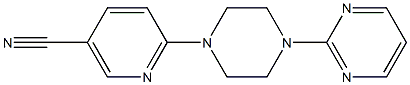  6-(4-pyrimidin-2-ylpiperazin-1-yl)nicotinonitrile