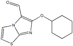 6-(cyclohexyloxy)imidazo[2,1-b][1,3]thiazole-5-carbaldehyde