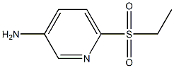 6-(ethylsulfonyl)pyridin-3-amine Struktur