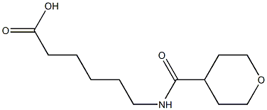 6-(oxan-4-ylformamido)hexanoic acid Structure