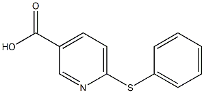 6-(phenylsulfanyl)pyridine-3-carboxylic acid Structure