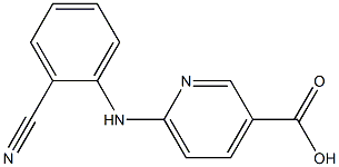 6-[(2-cyanophenyl)amino]pyridine-3-carboxylic acid