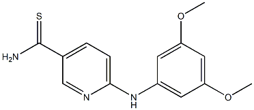  6-[(3,5-dimethoxyphenyl)amino]pyridine-3-carbothioamide