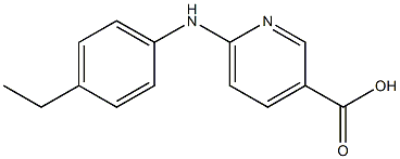 6-[(4-ethylphenyl)amino]pyridine-3-carboxylic acid