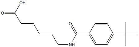 6-[(4-tert-butylbenzoyl)amino]hexanoic acid