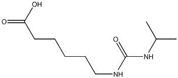 6-[(propan-2-ylcarbamoyl)amino]hexanoic acid Structure