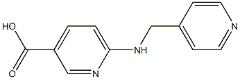  6-[(pyridin-4-ylmethyl)amino]pyridine-3-carboxylic acid