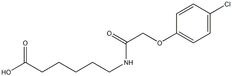6-[2-(4-chlorophenoxy)acetamido]hexanoic acid