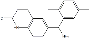 6-[amino(2,5-dimethylphenyl)methyl]-1,2,3,4-tetrahydroquinolin-2-one