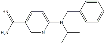 6-[benzyl(isopropyl)amino]pyridine-3-carboximidamide