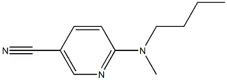 6-[butyl(methyl)amino]nicotinonitrile Structure