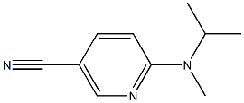 6-[isopropyl(methyl)amino]nicotinonitrile 结构式