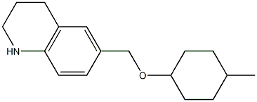  6-{[(4-methylcyclohexyl)oxy]methyl}-1,2,3,4-tetrahydroquinoline