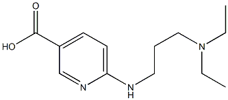 6-{[3-(diethylamino)propyl]amino}pyridine-3-carboxylic acid