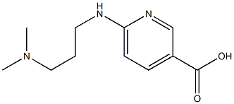 6-{[3-(dimethylamino)propyl]amino}pyridine-3-carboxylic acid