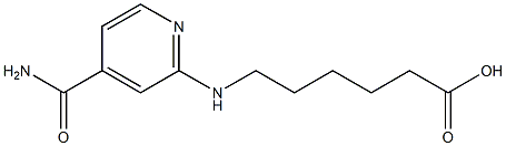  6-{[4-(aminocarbonyl)pyridin-2-yl]amino}hexanoic acid