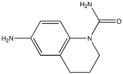 6-amino-1,2,3,4-tetrahydroquinoline-1-carboxamide,,结构式