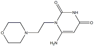 6-amino-1-[2-(morpholin-4-yl)ethyl]-1,2,3,4-tetrahydropyrimidine-2,4-dione