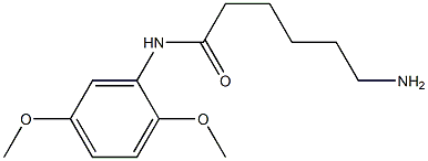 6-amino-N-(2,5-dimethoxyphenyl)hexanamide,,结构式