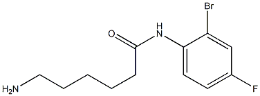 6-amino-N-(2-bromo-4-fluorophenyl)hexanamide