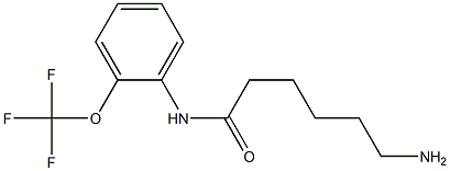 6-amino-N-[2-(trifluoromethoxy)phenyl]hexanamide